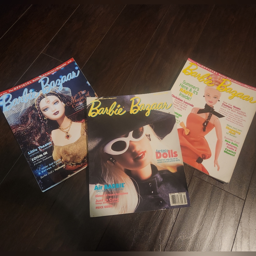 Vintage Barbie Bazaar Magazines